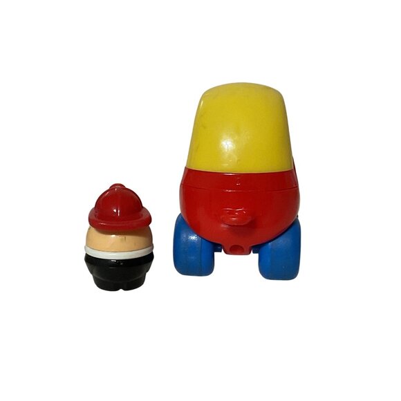 Little Tikes Cozy Coupe Toy Car With Fireman Figure - Picture 4 of 5